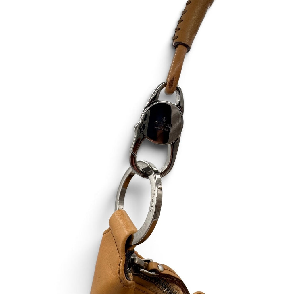 Gucci Half Moon Leather Shoulder Bag