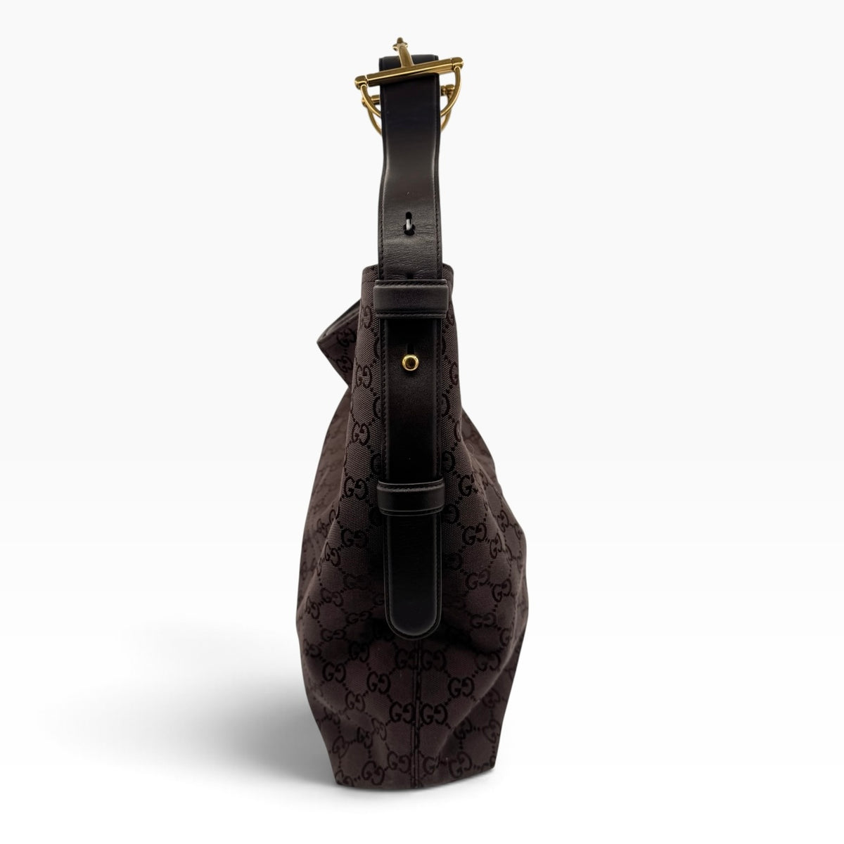 Gucci Beatrix Large Chocolate Brown Tote Bag