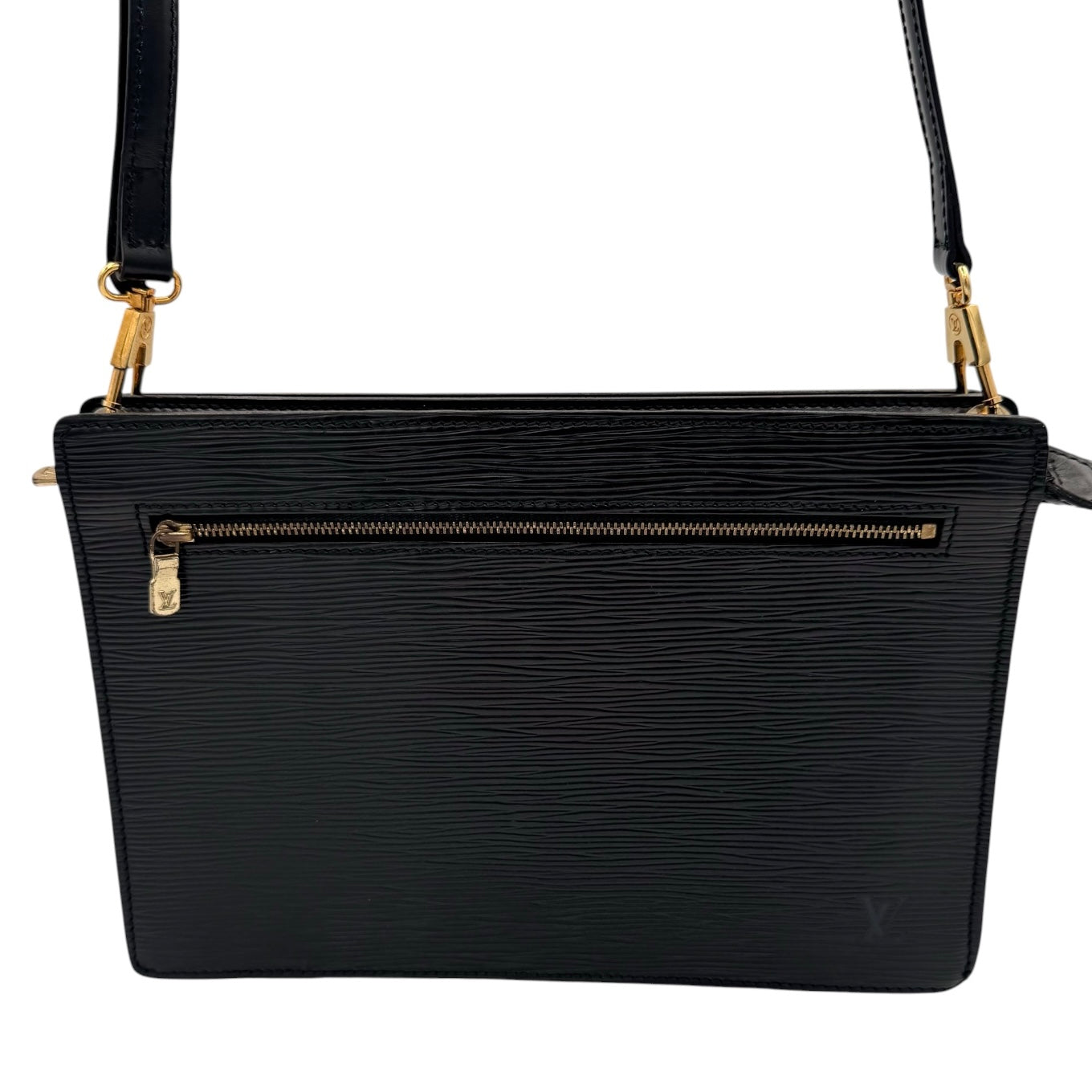 Louis Vuitton Black Epi Leather Shoulder Bag