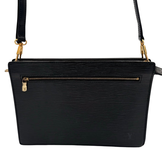 Louis Vuitton Black Epi Leather Shoulder Bag
