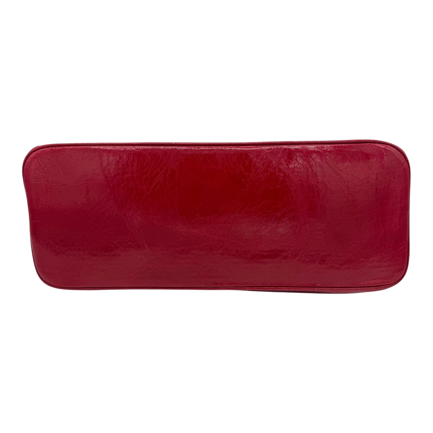 Celine Y2K Red Leather Shoulder Bag