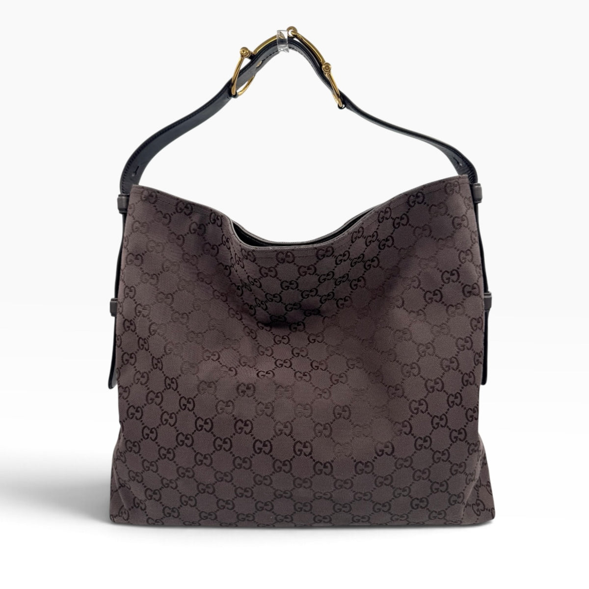 Gucci Beatrix Large Chocolate Brown Tote Bag