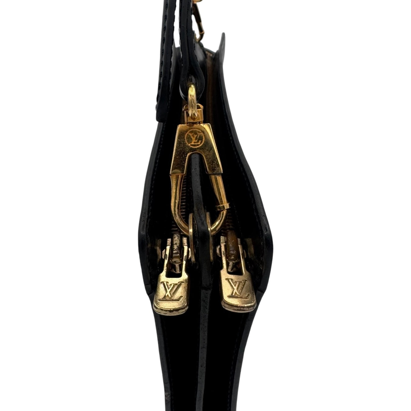 Louis Vuitton Black Epi Leather Shoulder Bag
