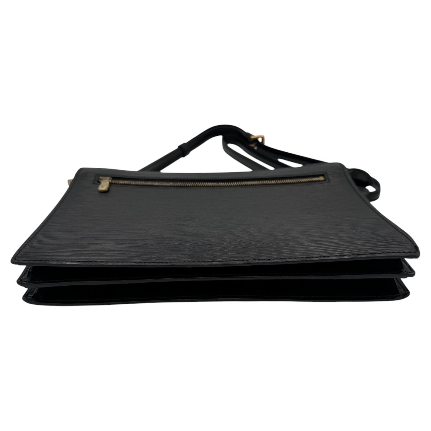 Louis Vuitton Black Epi Leather Shoulder Bag