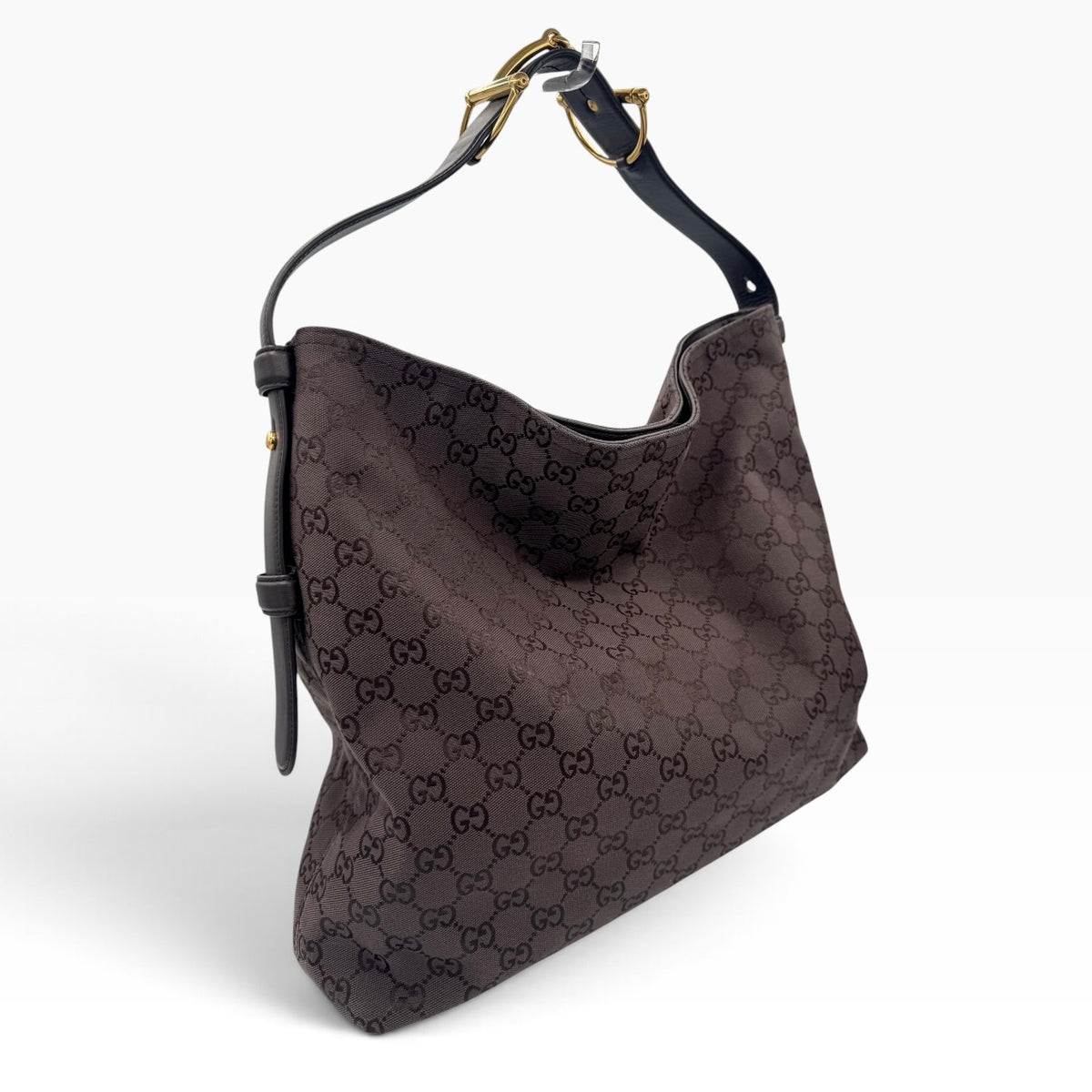 Gucci Beatrix Large Chocolate Brown Tote Bag