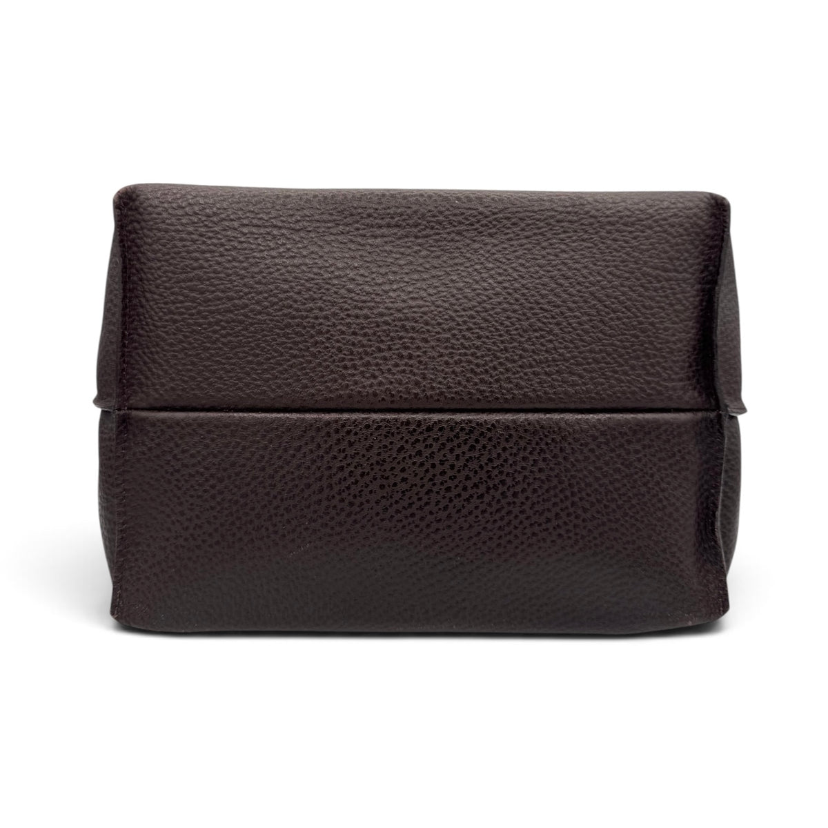 Yves Saint Laurent Brown Leather Tote Bag