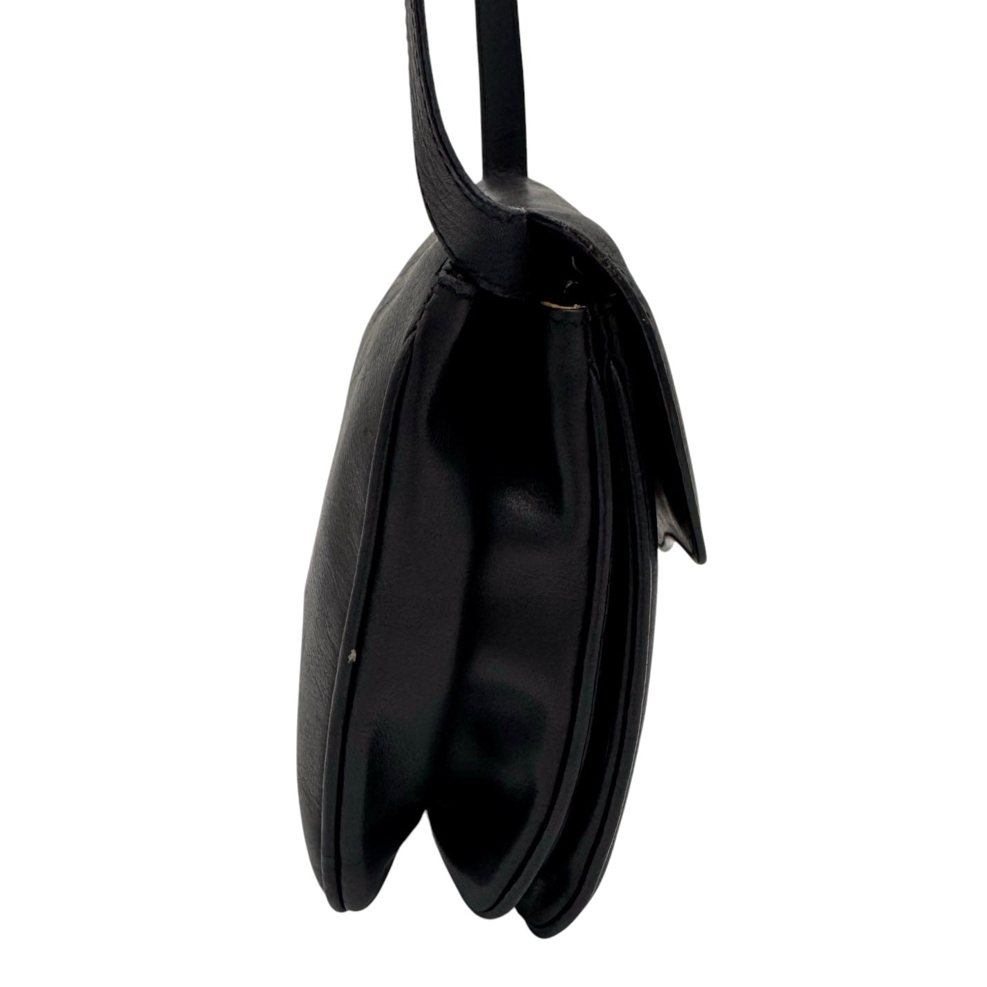 Celine Black Leather Crossbody Bag