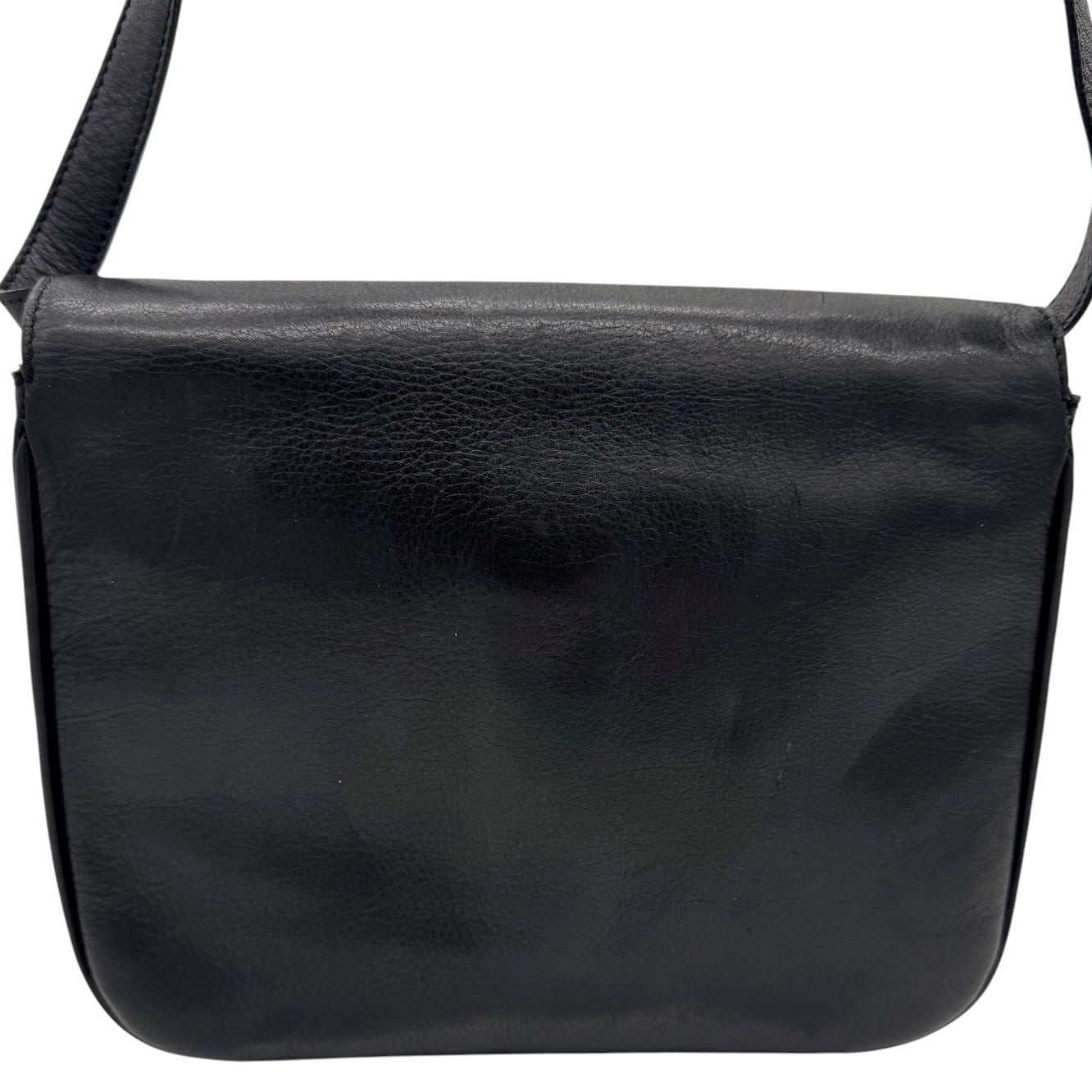 Celine Black Leather Crossbody Bag