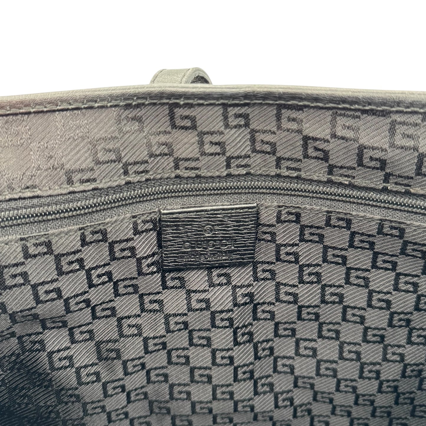 Gucci Tom Ford Era Bamboo Jackie Black Leather Shoulder Bag