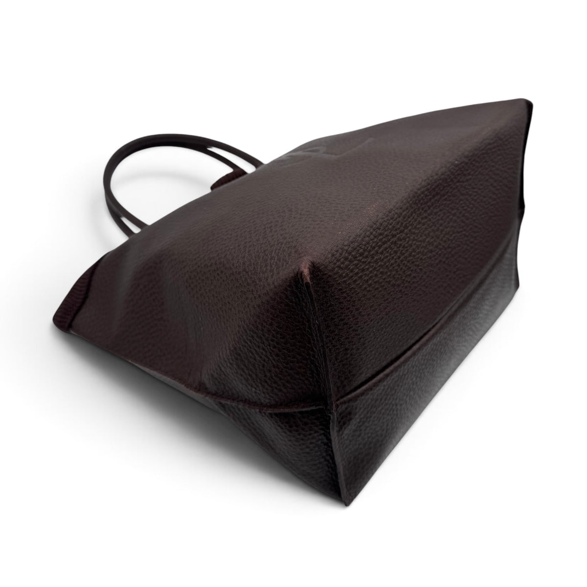 Yves Saint Laurent Brown Leather Tote Bag