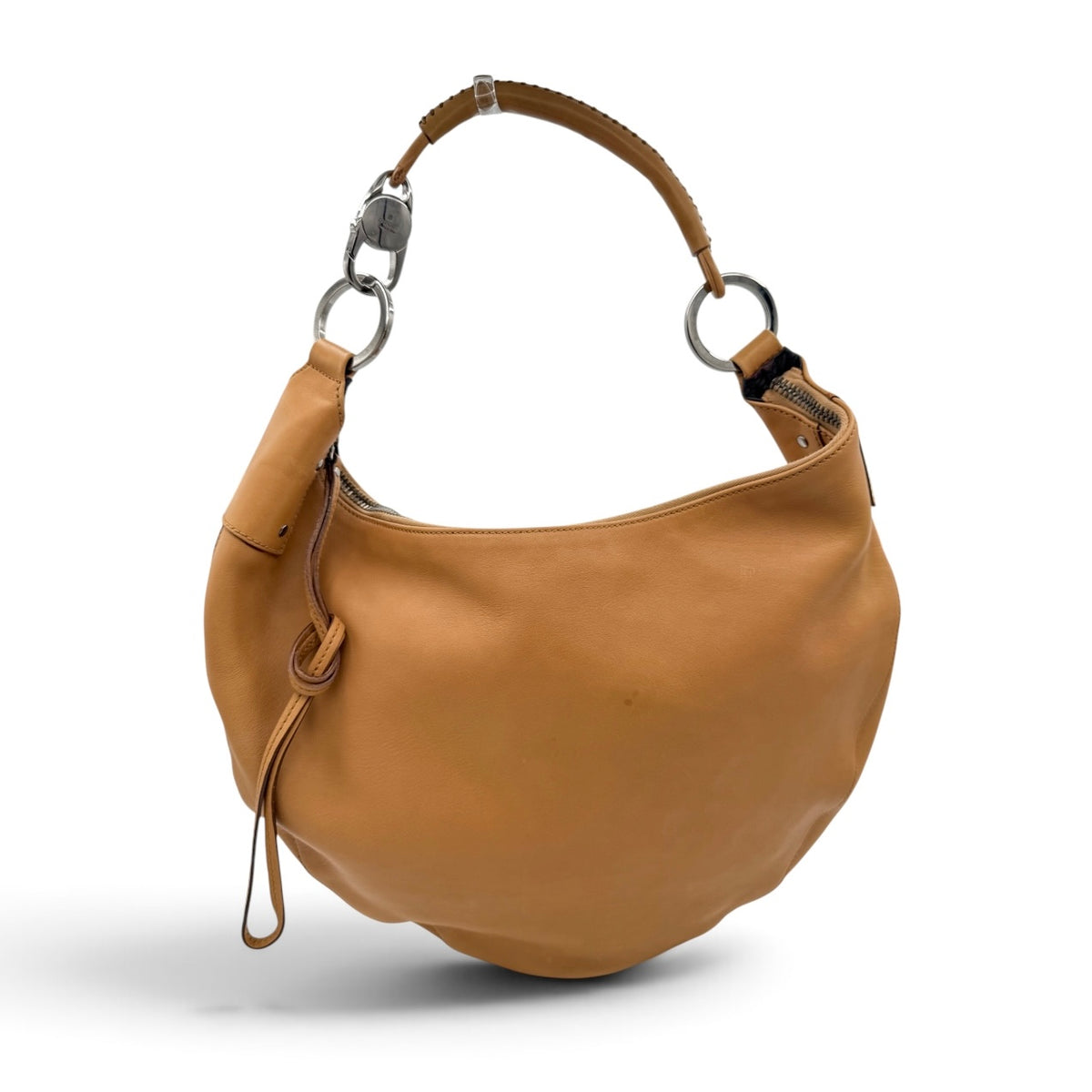 Gucci Half Moon Leather Shoulder Bag
