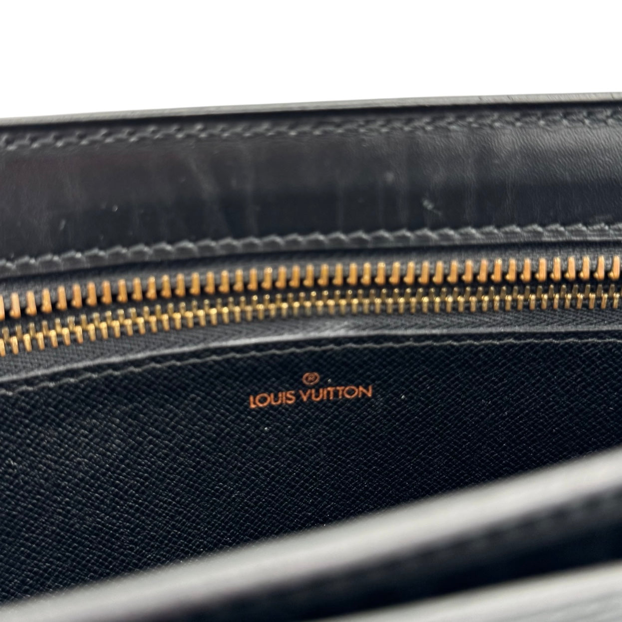 Louis Vuitton Black Epi Leather Shoulder Bag