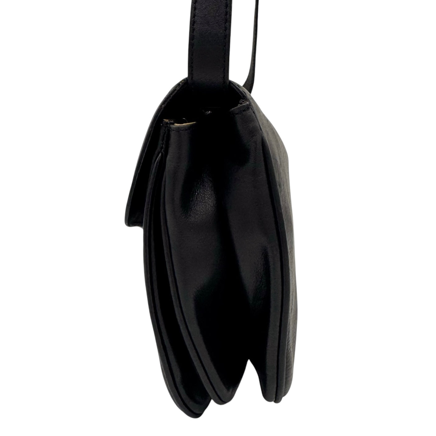 Celine Black Leather Crossbody Bag