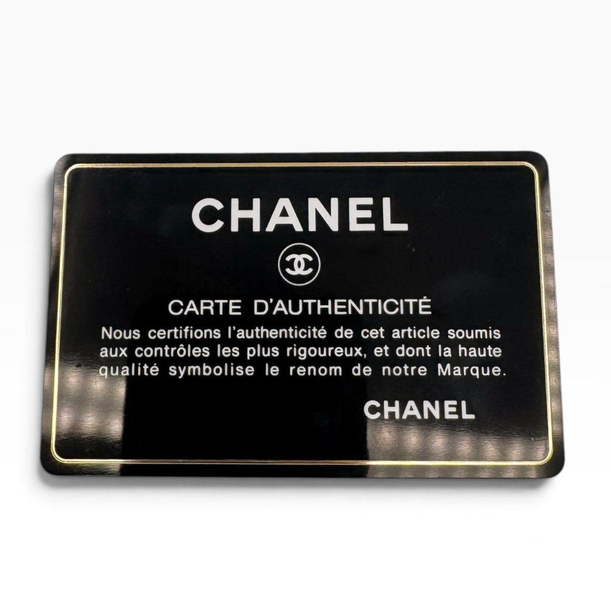 Chanel Black Caviar CC Long Wallet